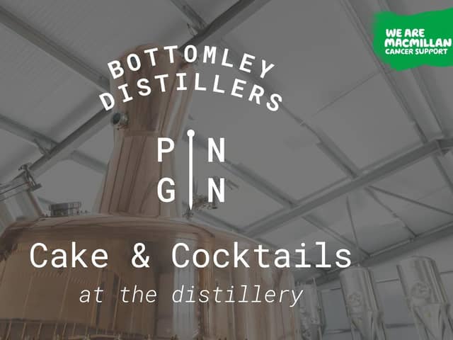 Bottomley Distillers will hold the charity event on Friday (September 24).