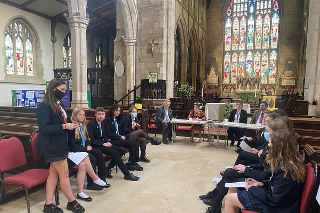 Photo from the event last Friday. (Photo: Victoria Atkins MP's office)