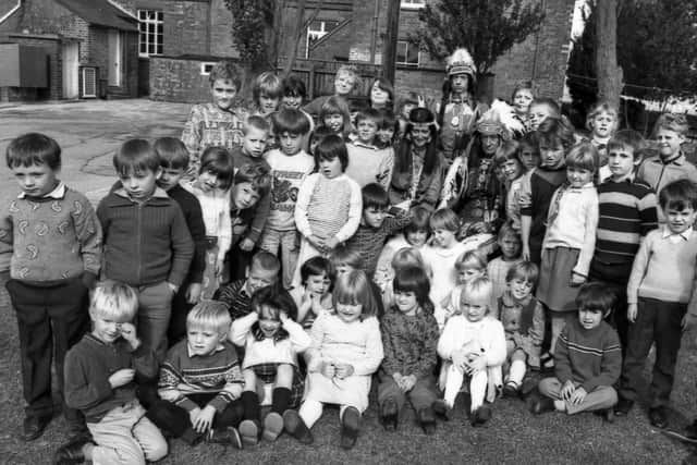 Amber Hill School, 35 years ago.