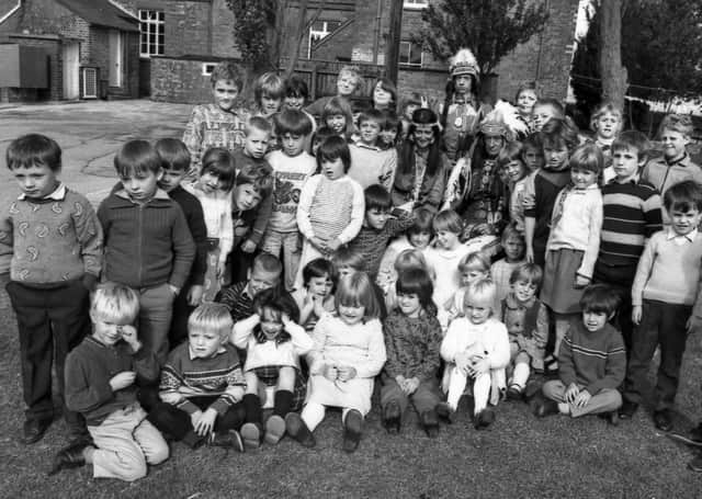 Amber Hill School, 35 years ago.