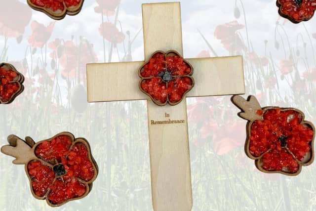 Remembrance packs by Little Crafters. EMN-210923-104422001