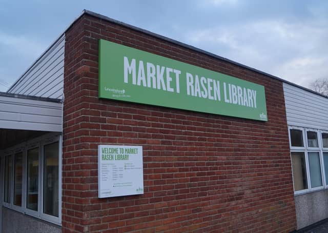 Market Rasen Library in Mill Road EMN-210923-172113001