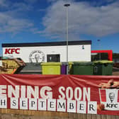 The new KFC drive-thru restaurant in Louth.