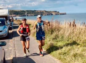 Out on the run. Photo Mike Wells