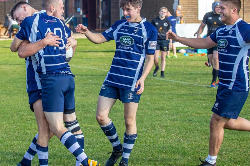 Boston Rugby Club versus Kesteven. Photo: By Wayne Lagden