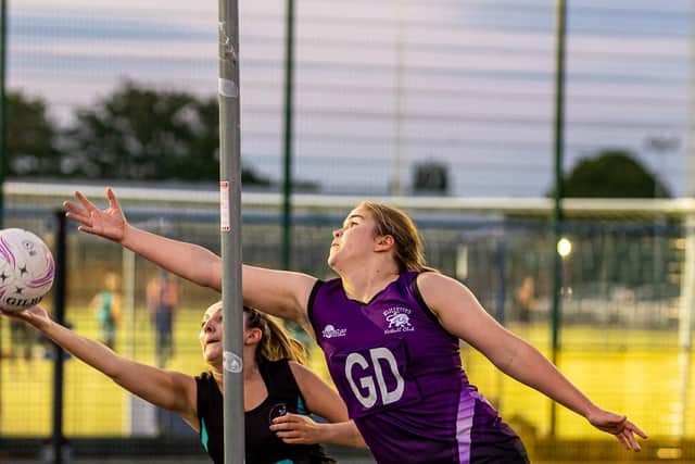 Boston Netball League action. Photo: By David Dales