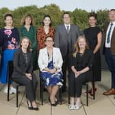 The new board with chairman Nicky Van Der Drift (front, centre) and vice chairman Jo Hardy, of Hardy’s Animal Farm, in Skegness, (front, left).