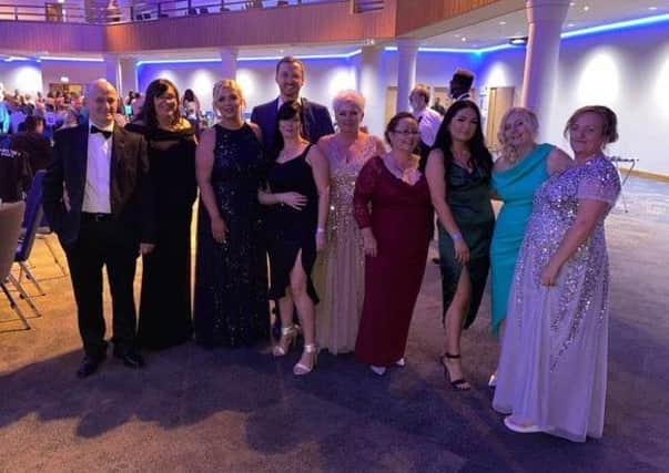 The Ashdene care home team at the Great British Care Awards. EMN-210410-150802001