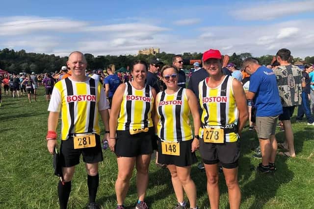 Runners at the Equinox 24.