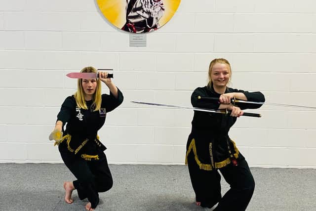Shayla Johnson and Jessica Scuffham.