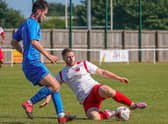 Skegness Town host Eastwood. Photo: David Dales