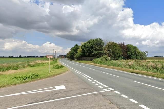 The A52 at its junction with Bullen's Lane, looking towards the South Street roundabout.