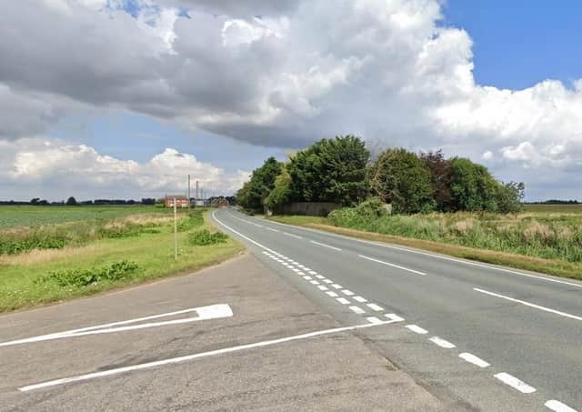 The A52 at its junction with Bullen's Lane, looking towards the South Street roundabout.