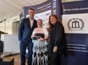 Lianne receiving her award