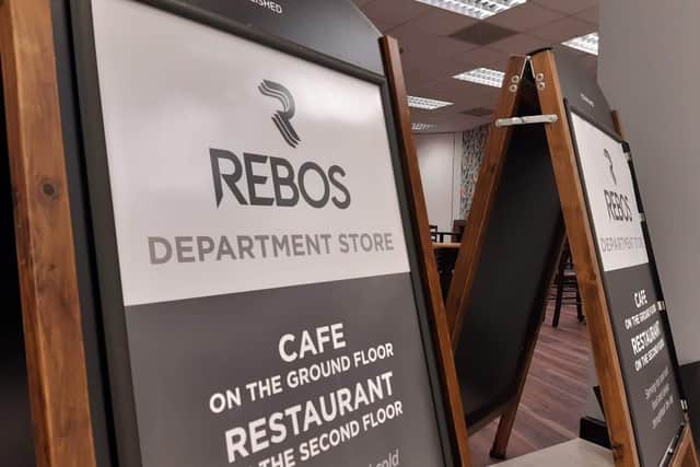 The new Rebos department store has finally opened in Boston. Photos by David Seymour.