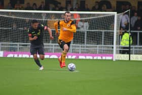 Boston United beat East Thurrock in the previous round on Saturday. Photo Oliver Atkin.