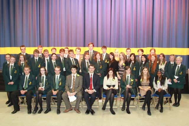 Skegness Grammar School, 10 years ago.