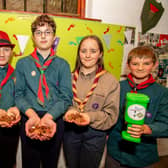 1st Horncastle Marwood Scout Troop fundraising with a virtual copper mile. EMN-210710-103306001