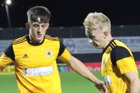 United's under 18s won 3-1. Photo: Eric Brown