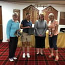 Sus Taylor, Leven Li, lady Captain Mag’s McArthur and Lynn Ewart.