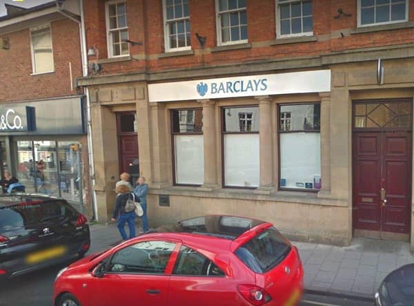 The Barclays bank branch in Louth. (Photo: Google)
