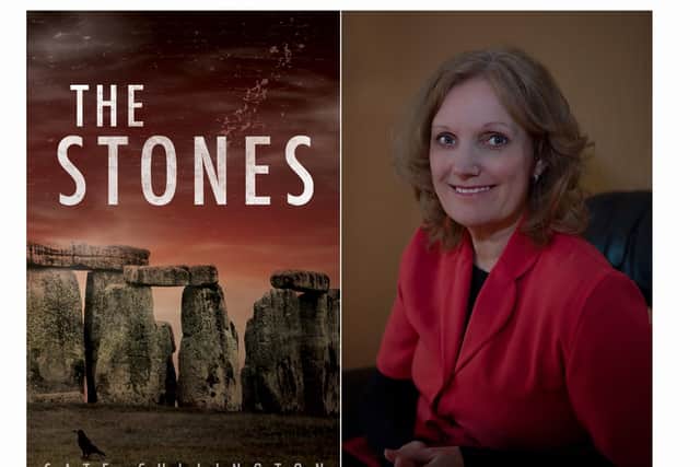 The Stones and its author, Cate Cullington, of Ancaster.