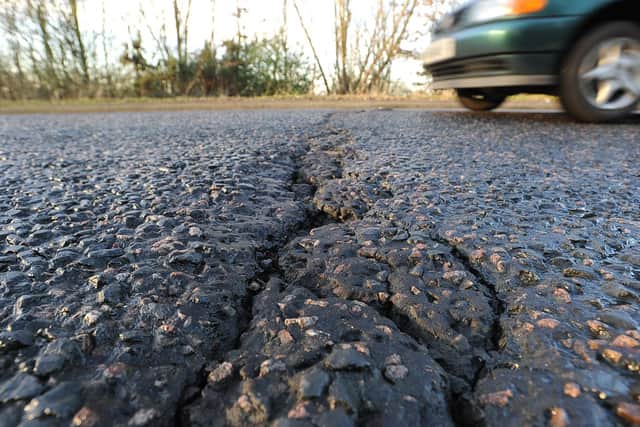 Lincolnshire County Council is highly rated by the AA for its road repair efforts. Photo: Paul Franks