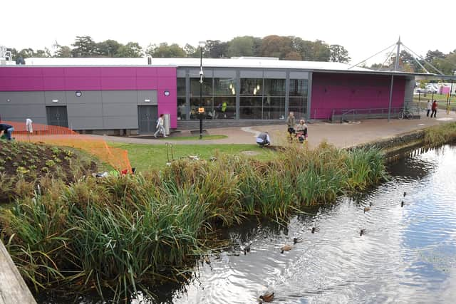 The refurbished Sleaford Leisure Centre.