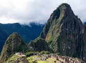 The Inca citadel of Machu Picchu in Peru.