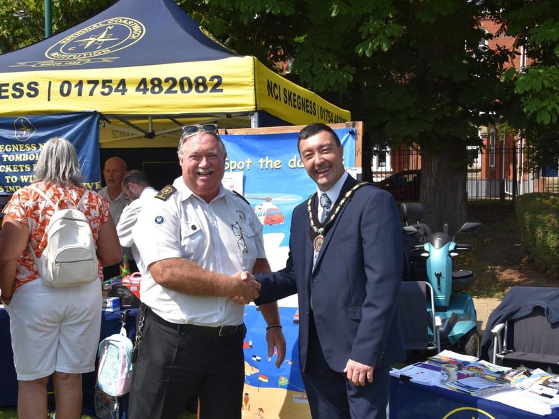 The National Coastwatch Institution ran a tombola to raise much-needed funds for their voluntary service.
