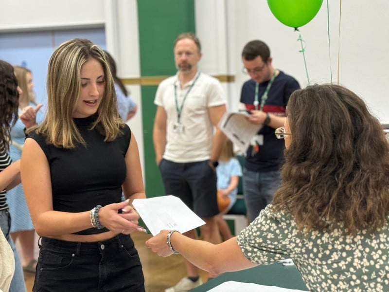 The wait is over at Skegness Grammar School.