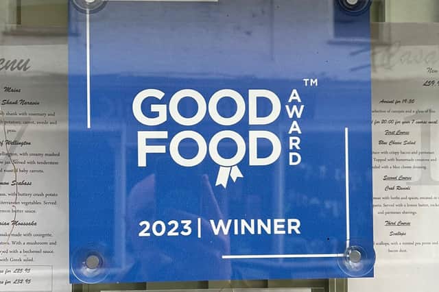 Casa 17 has won a coveted Good Food Award.