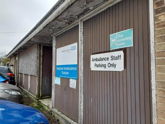 The former Sleaford Ambulance Station, Kesteven Road, which is likely to be redeveloped. Credit: LDRS
