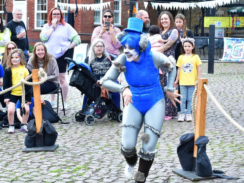 Cartoon Capers by the Birdcage Stage