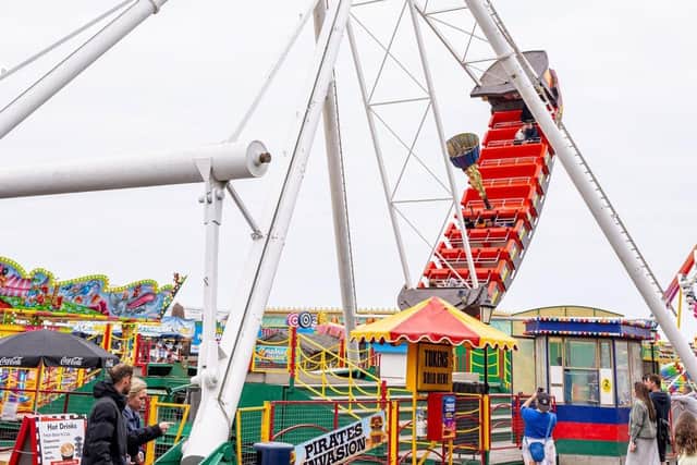 Generationsenjoyed riding the Pirate Ship at Skegness Pleasure Beach before it set sail.