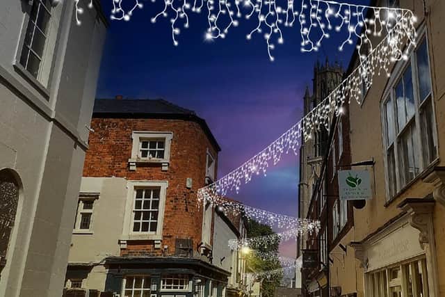 How the new Christmas lights could look in Church Street.