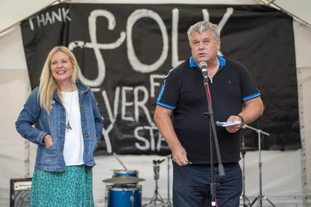 Images from Sleaford's Thank Folk for the Ivy festival. Photo: John Gill