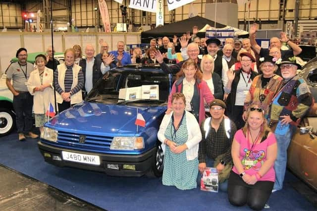 BCCC members visiting the stand at the NEC in Birmingham.