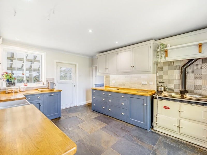 The kitchen.