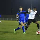 Grantham Town v Boston United. Photo: Oliver Atkin