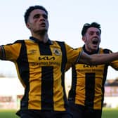 Goal celebrations during an important win for Boston, Pic: Chris Bray