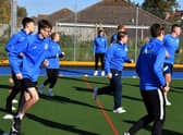 Students in training at JB Sports Coaching.