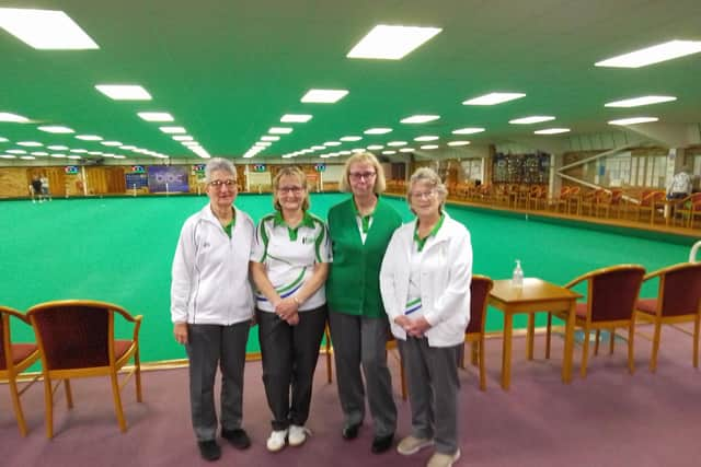 The Trudy Bates team of Carol Dowse, Debbie Harrison, Elaine Edmonds and Sandra Tebbs.