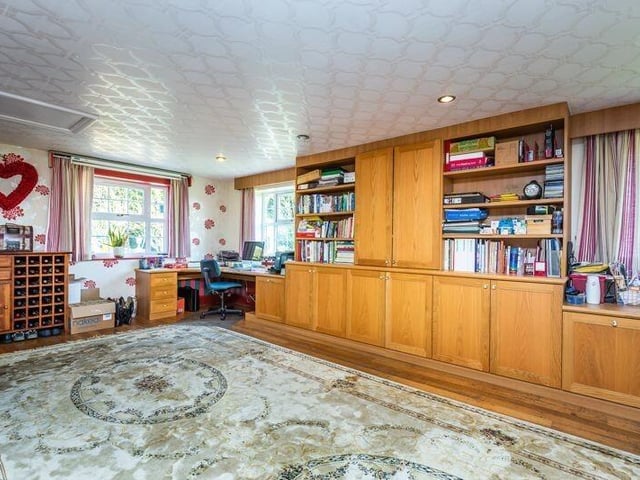 The home office/games room.