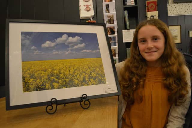 Isabelle France won the children’s category with this picture. Postcards of the image are on sale to support the Ukraine Relief Fund