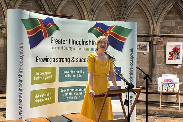 Mayor of Greater Lincolnshire Dame Andrea Jenkyns