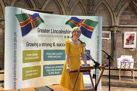 Mayor of Greater Lincolnshire Dame Andrea Jenkyns