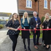 Deputy Mayor, Darren Hobson, officially opens Louth show home