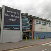 East Midlands Airport.
