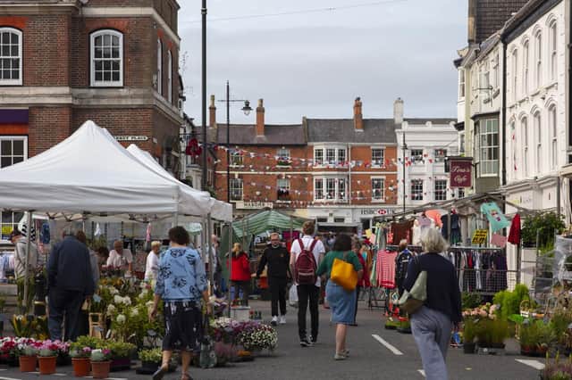 Louth has been voted among the most stylish Lincolnshire places to live.